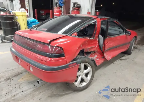 1990 Plymouth Laser Rs from USA, damaged, VIN 4P3CS44U2LE117418